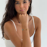 Turquoise Slide Charm