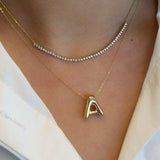 Balloon Letter Necklace