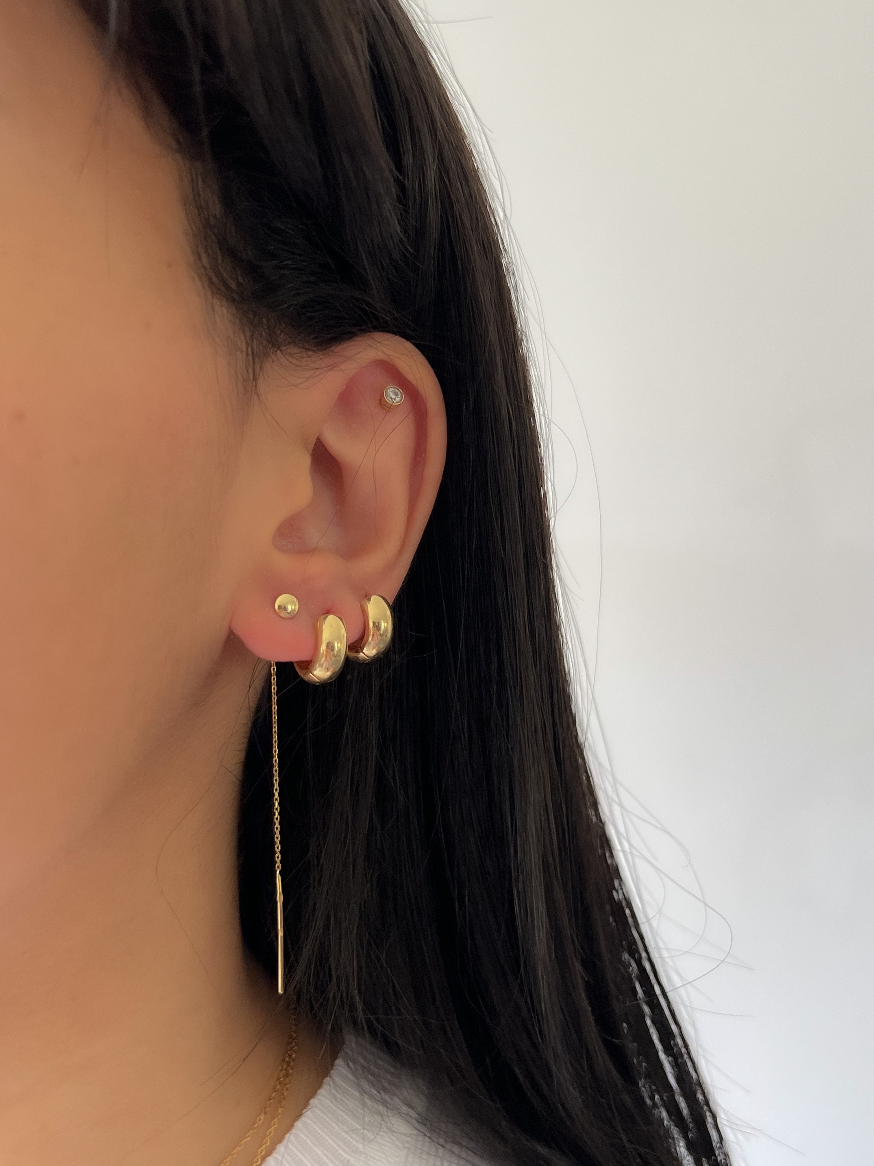 Mini Ball Threader Earrings – Gracefulandco