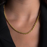 Bold Rope Chain Necklace