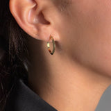 Knife Edge Hoops 19mm