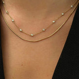 Round Snake Chain Necklace