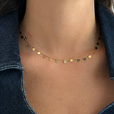 Dot Station Necklace