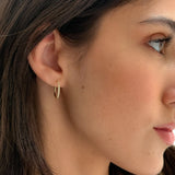 Diamond Pavé Hoops