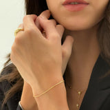 Round Snake Chain Bracelet