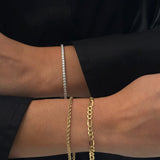 Diamond Tennis Bracelet - HRD Antwerp Certified
