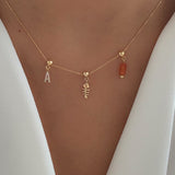 Fishbone Slide Charm