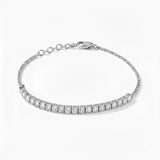 Diamond Half Tennis Bracelet 2.5mm - HRD Antwerp Certified