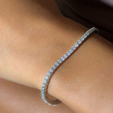 Diamond Tennis Bracelet - HRD Antwerp Certified