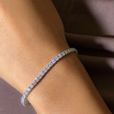 Diamond Tennis Bracelet - HRD Antwerp Certified