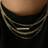 Engravable Bar Necklace