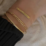 Engravable Bar Bracelet