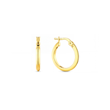 Knife Edge Hoops 19mm