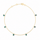 Malachite Drop Bracelet