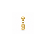 Number Slide Charm