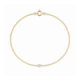 Solo Pear Diamond Bracelet
