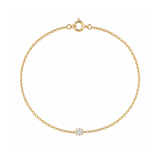 Solo Round Diamond Bracelet
