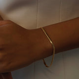 Bold Snake Chain Bracelet