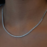 Diamond Tennis Necklace 2.5mm – HRD Certified