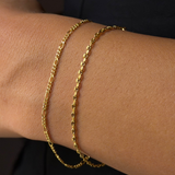 Tiny Figaro Chain Bracelet