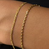 Tiny Mariner Chain Bracelet