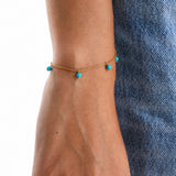Turquoise Drop Bracelet