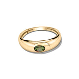 Green Tourmaline Dôme Ring