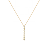 Marquise Diamond Bezel Drip Necklace