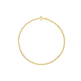 Thin Rolo Chain Bracelet
