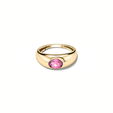 Bold Pink Tourmaline Dôme Ring
