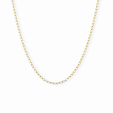 Tiny Cable Link Chain Necklace