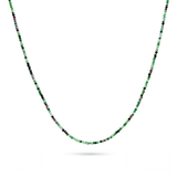 Zoisite Kiwi Margarita Necklace