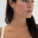 Marquise Diamond Bezel Drip Necklace