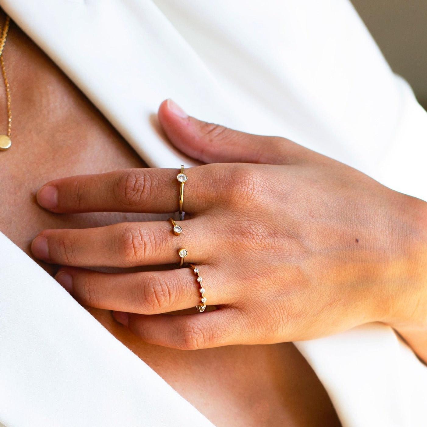 Diamond Distance Ring - CIEL