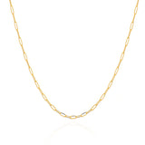 Tiny Paperclip Necklace