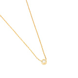 Diamond Bezel Necklace