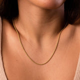 Slim Rope Chain Necklace