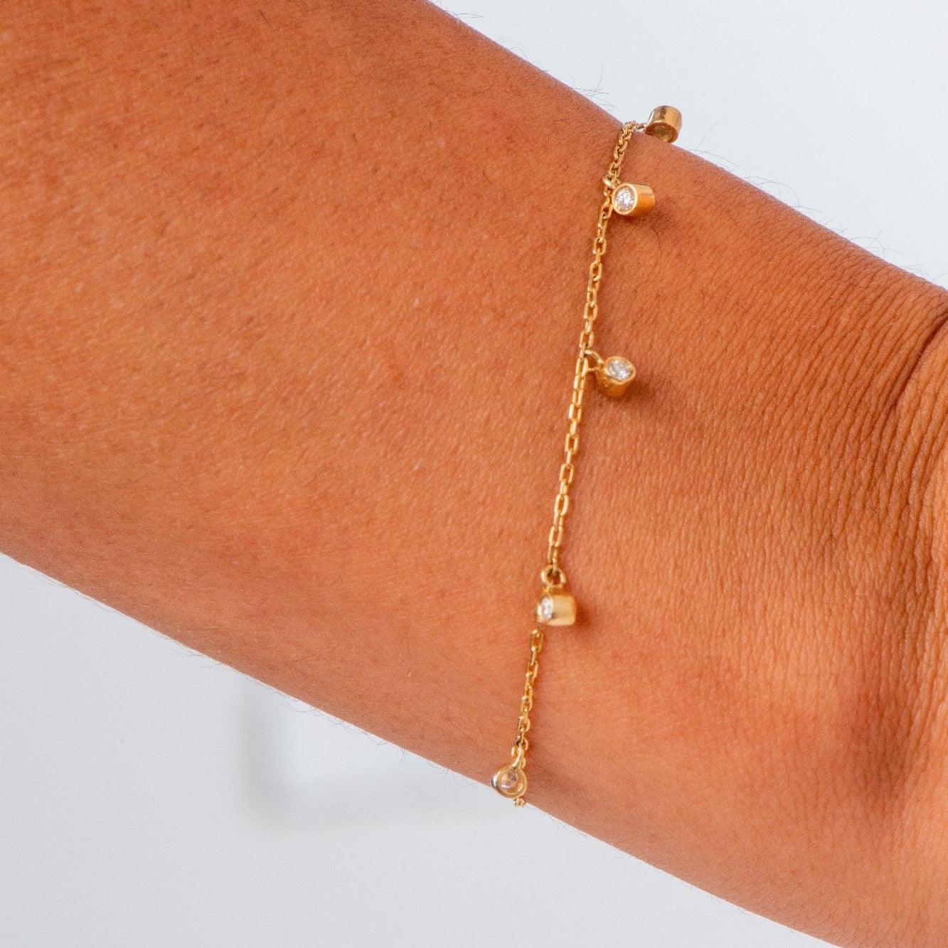 Diamond Drop Bracelet - CIEL