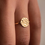 Hammered Coin Ring - CIEL