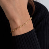 Paperclip Chain Bracelet