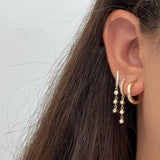 Chunky Tube Hoops 15mm