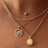 Triple Diamond Necklace