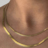 Medium Herringbone Chain Necklace